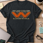 Nerd Collection Artwork T106 Shirt - Black mockup