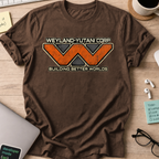 Nerd Collection Artwork T106 Shirt - Dark Chocolate mockup