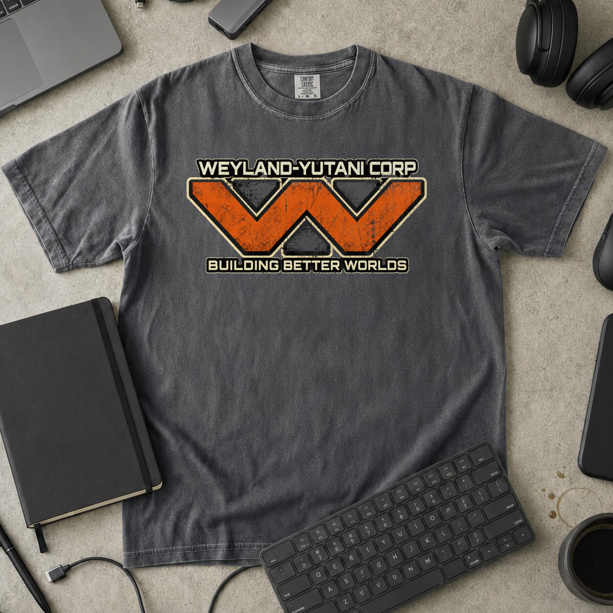 Nerd Collection Artwork T106 Premium Shirt - Pepper mockup