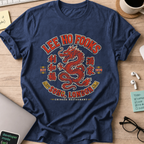 Nerd Collection Artwork T107 Shirt - Navy mockup