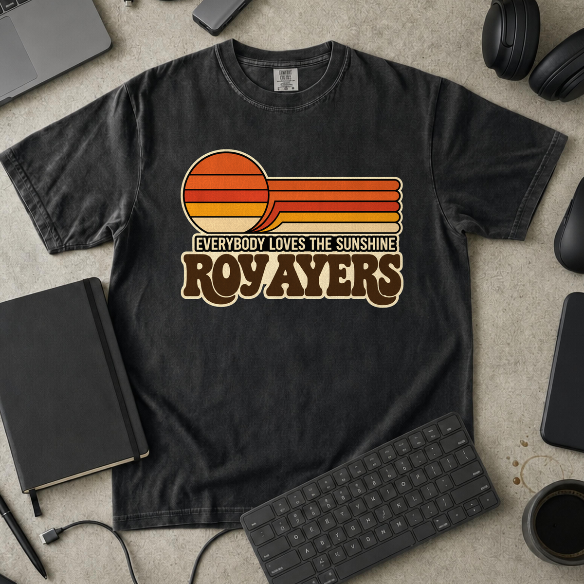 Nerd Collection Artwork T108 Premium Shirt - Black mockup