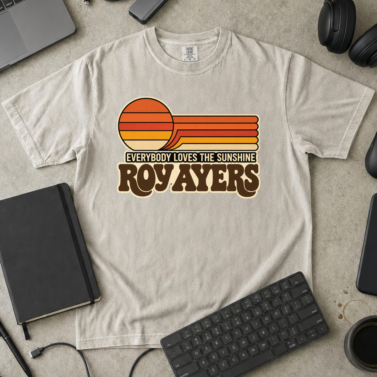 Nerd Collection Artwork T108 Premium Shirt - Ivory mockup