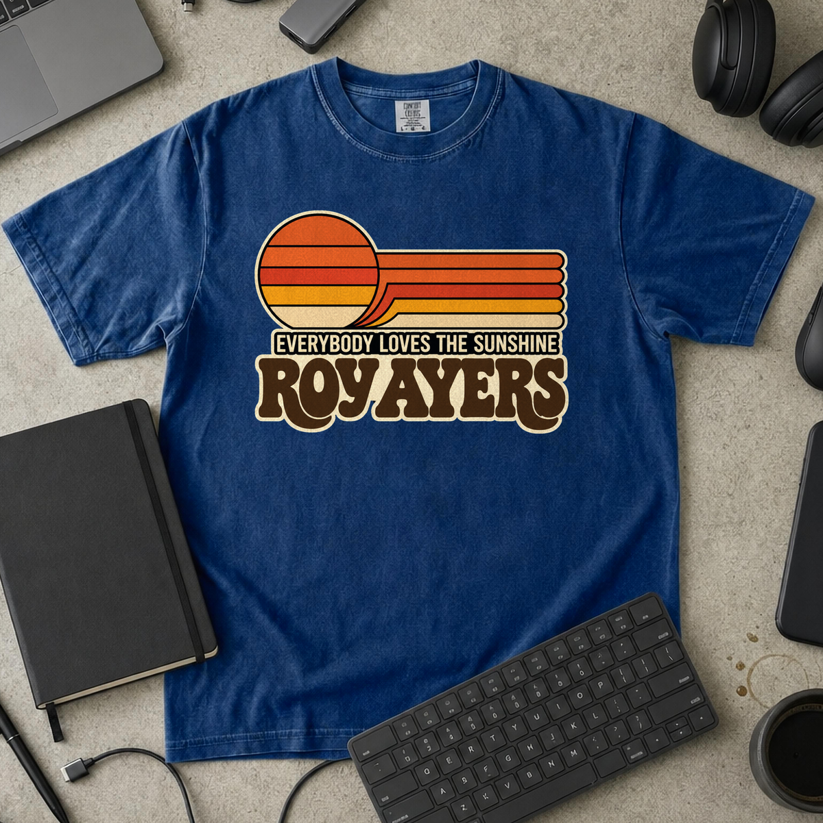 Nerd Collection Artwork T108 Premium Shirt - True Navy mockup