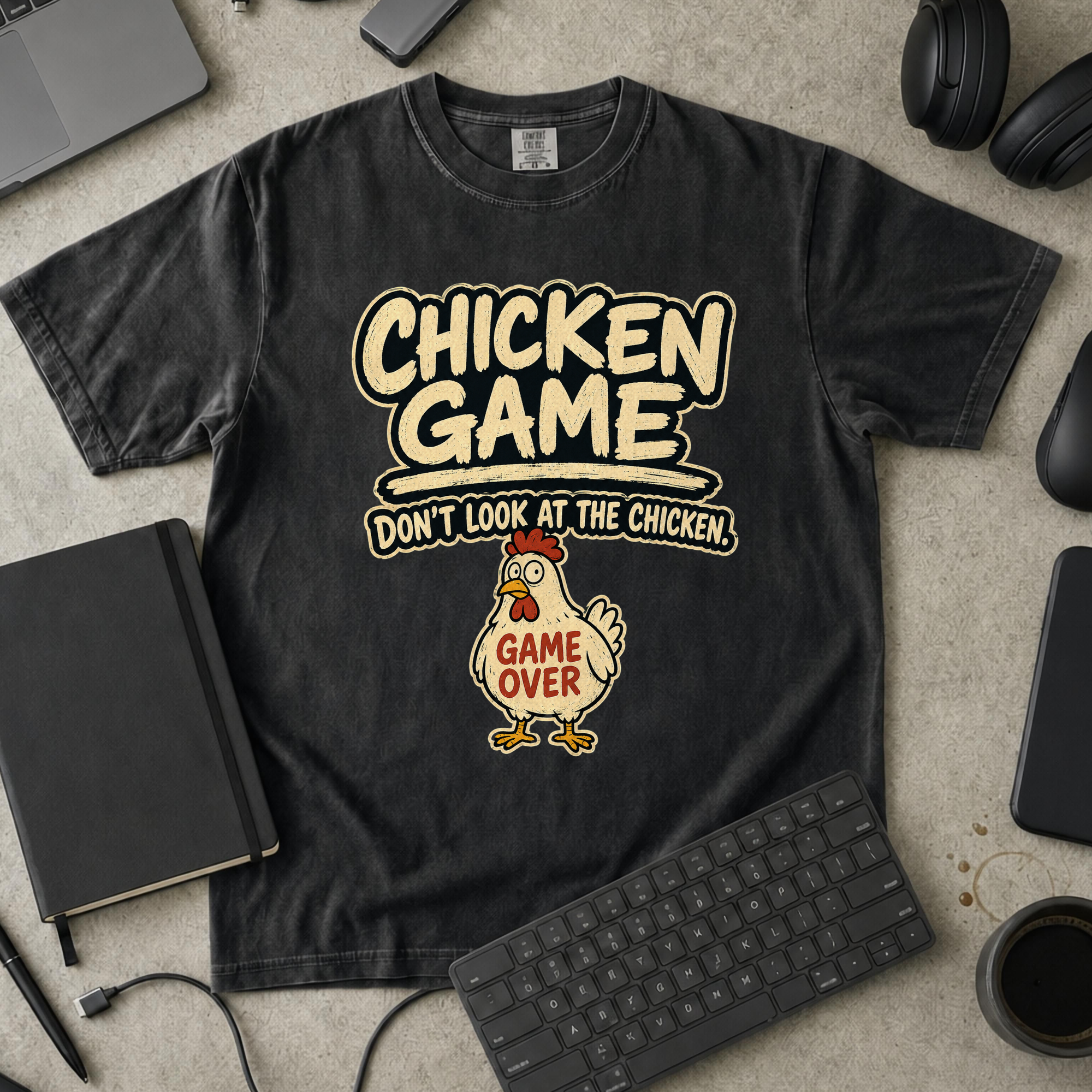 Nerd Collection Artwork T110 Premium Shirt - Black mockup