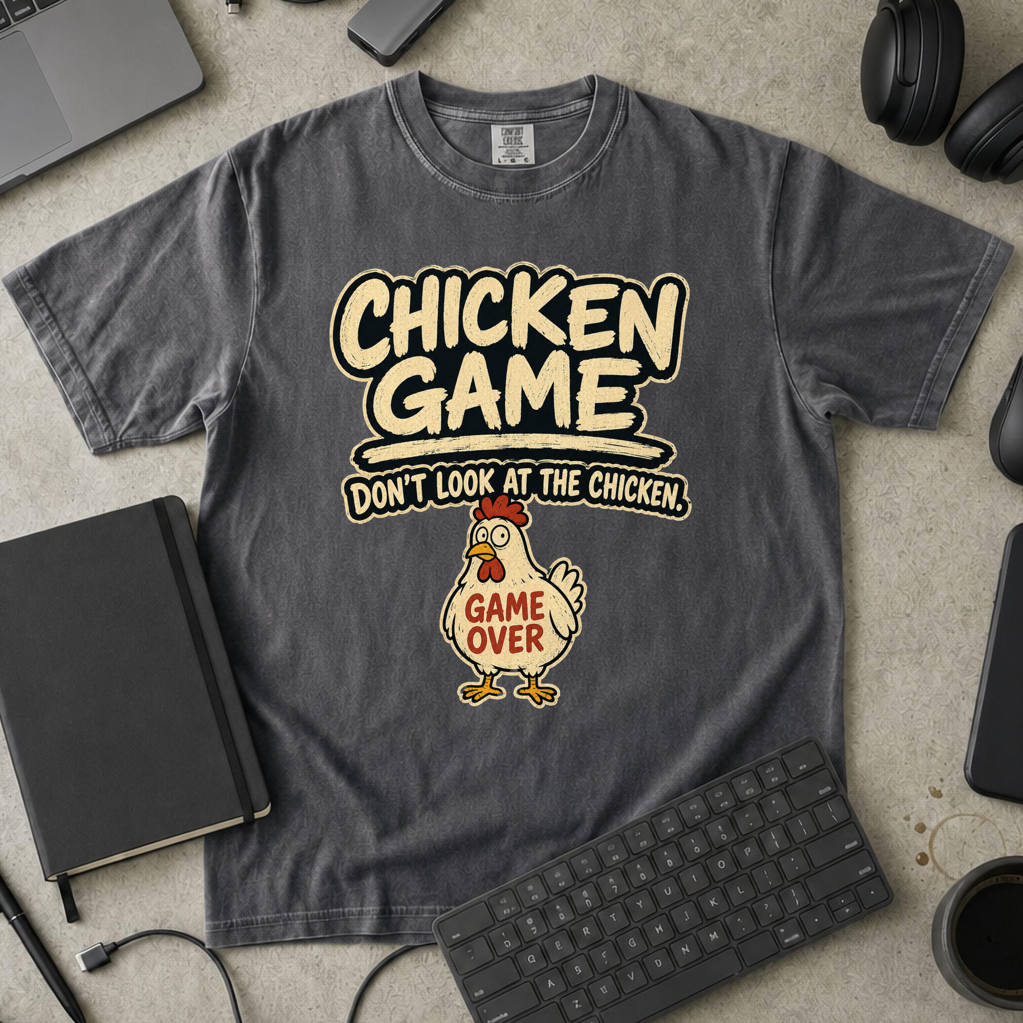Nerd Collection Artwork T110 Premium Shirt - Pepper mockup