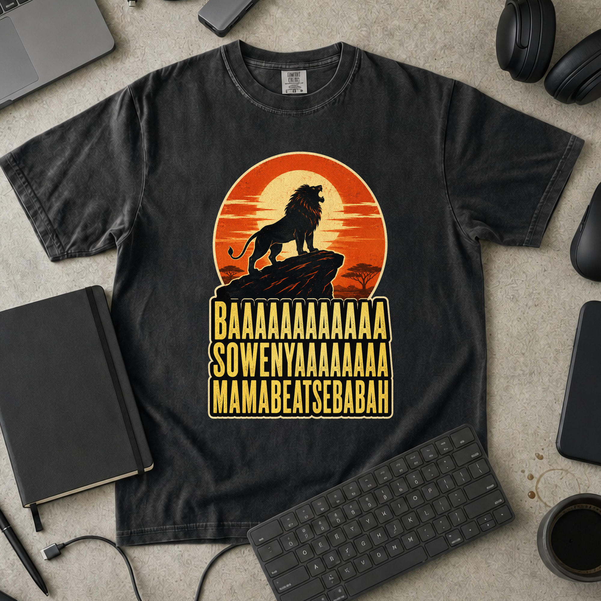 Nerd Collection Artwork T111 Premium Shirt - Black mockup