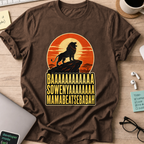 Nerd Collection Artwork T111 Shirt - Dark Chocolate mockup