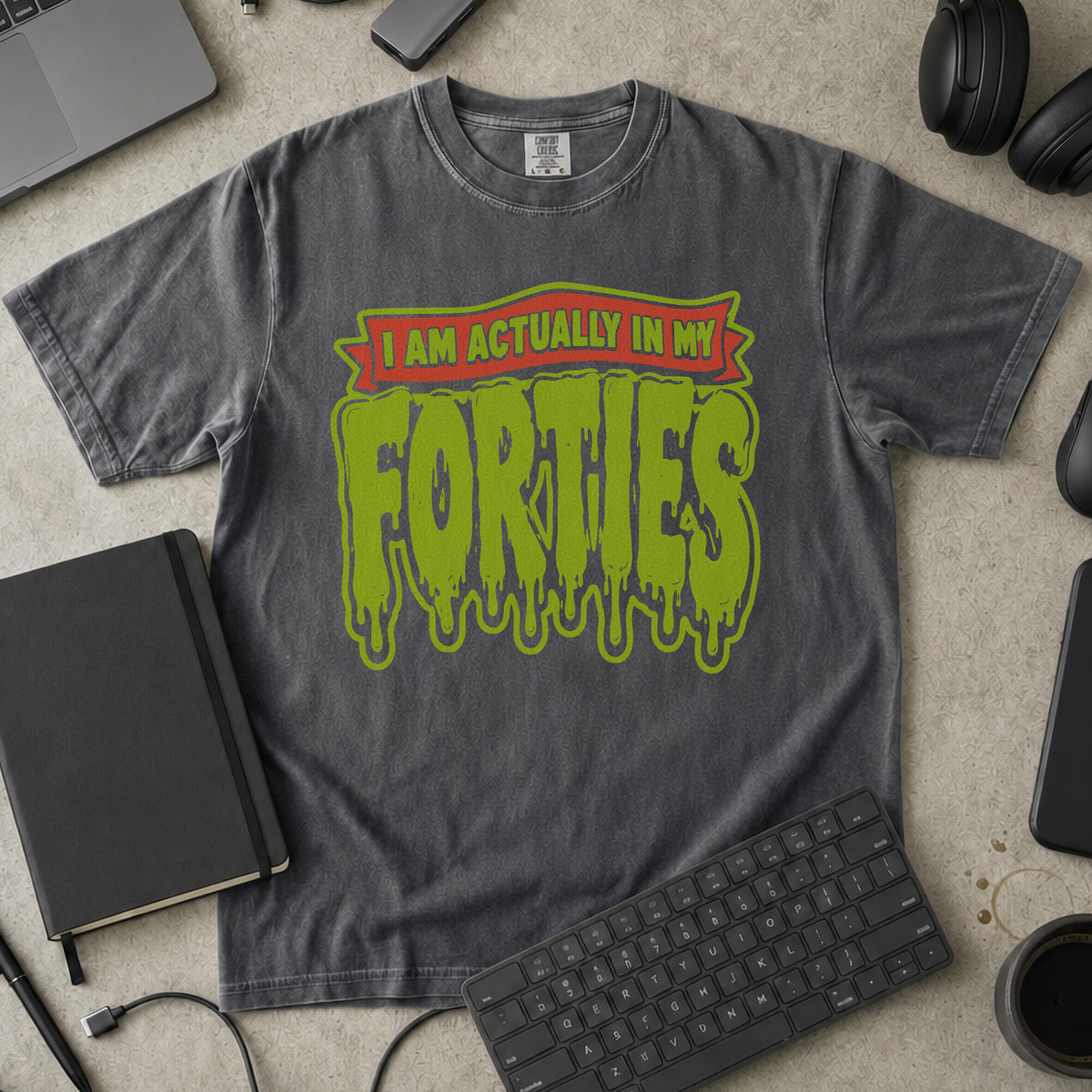 Nerd Collection Artwork T113 Premium Shirt - Pepper mockup