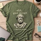 Nerd Collection Artwork T114 Shirt - Military Green mockup