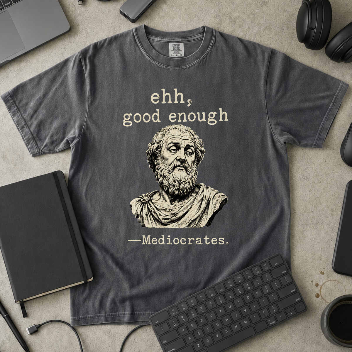 Nerd Collection Artwork T114 Premium Shirt - Pepper mockup