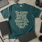 Nerd Collection Artwork T117 Premium Shirt - Blue Spruce mockup