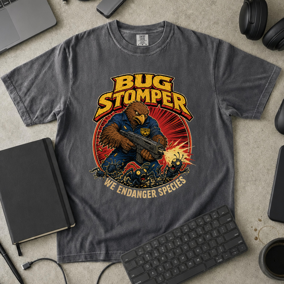 Nerd Collection Artwork T118 Premium Shirt - Pepper mockup