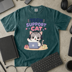 Nerd Collection Artwork T020 Premium Shirt - Blue Spruce mockup