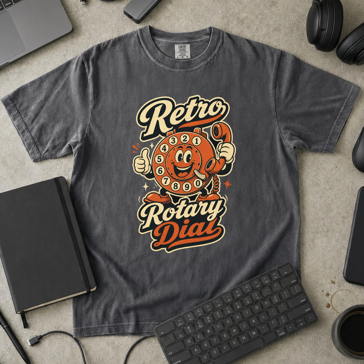 Nerd Collection Artwork T028 Premium Shirt - Pepper mockup