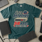 Nerd Collection Artwork T029 Premium Shirt - Blue Spruce mockup