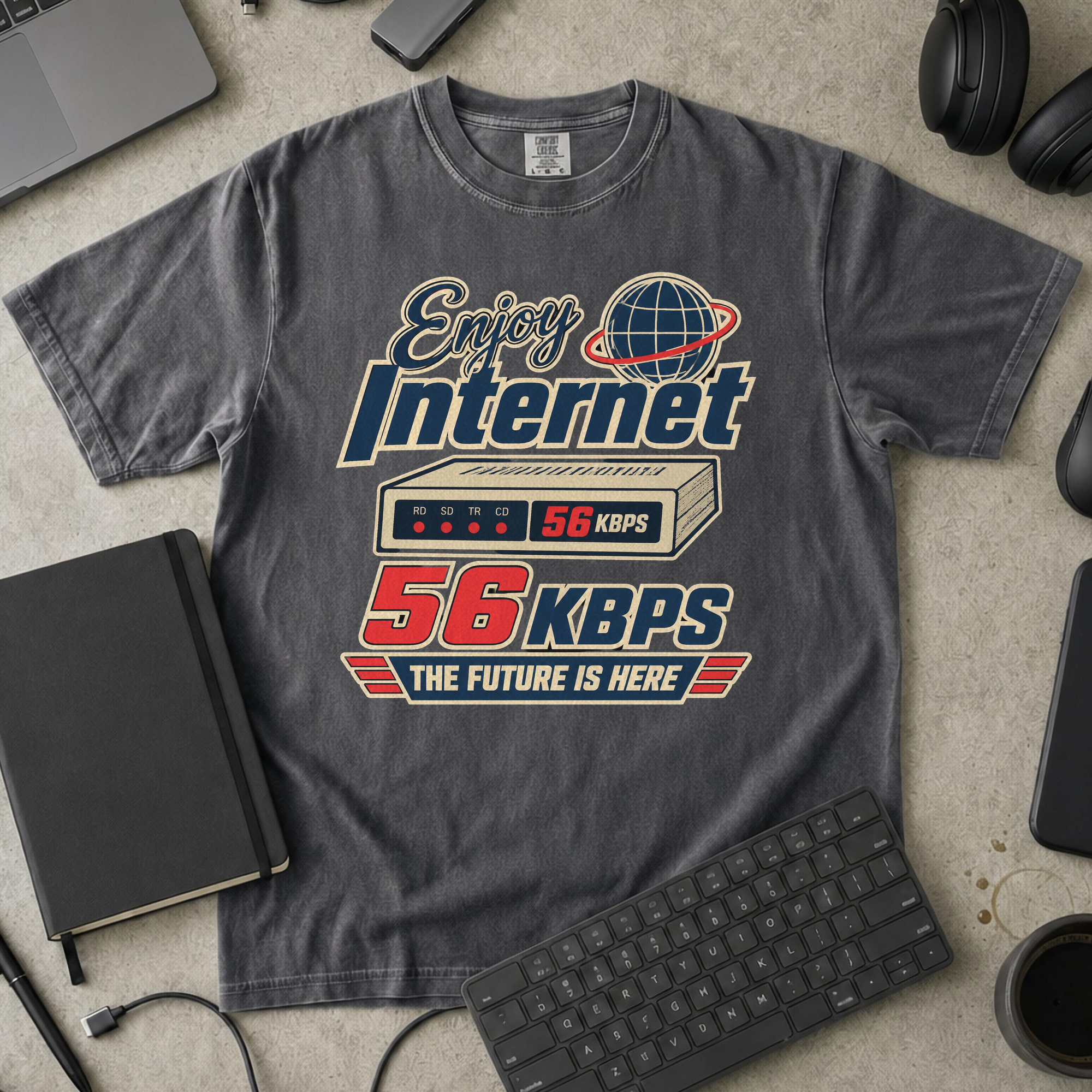 Nerd Collection Artwork T029 Premium Shirt - Pepper mockup