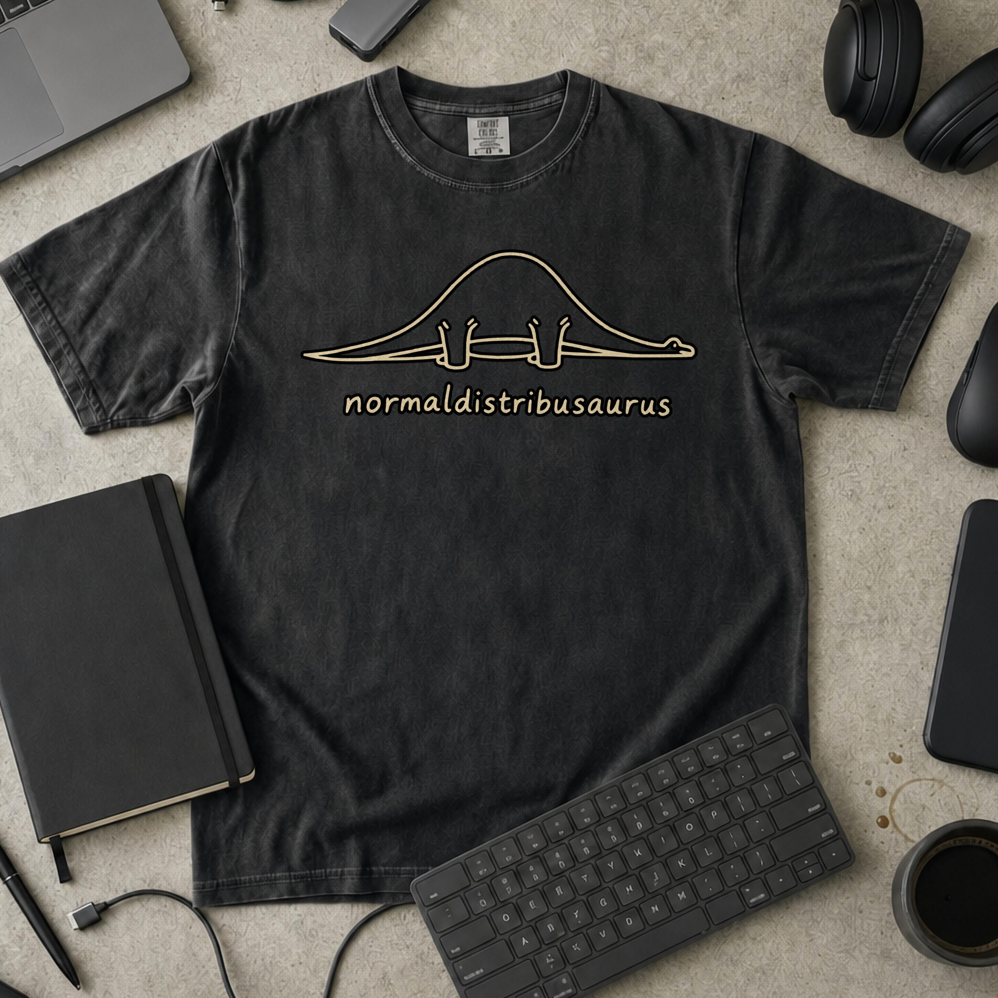 Nerd Collection Artwork T041 Premium Shirt - Black mockup