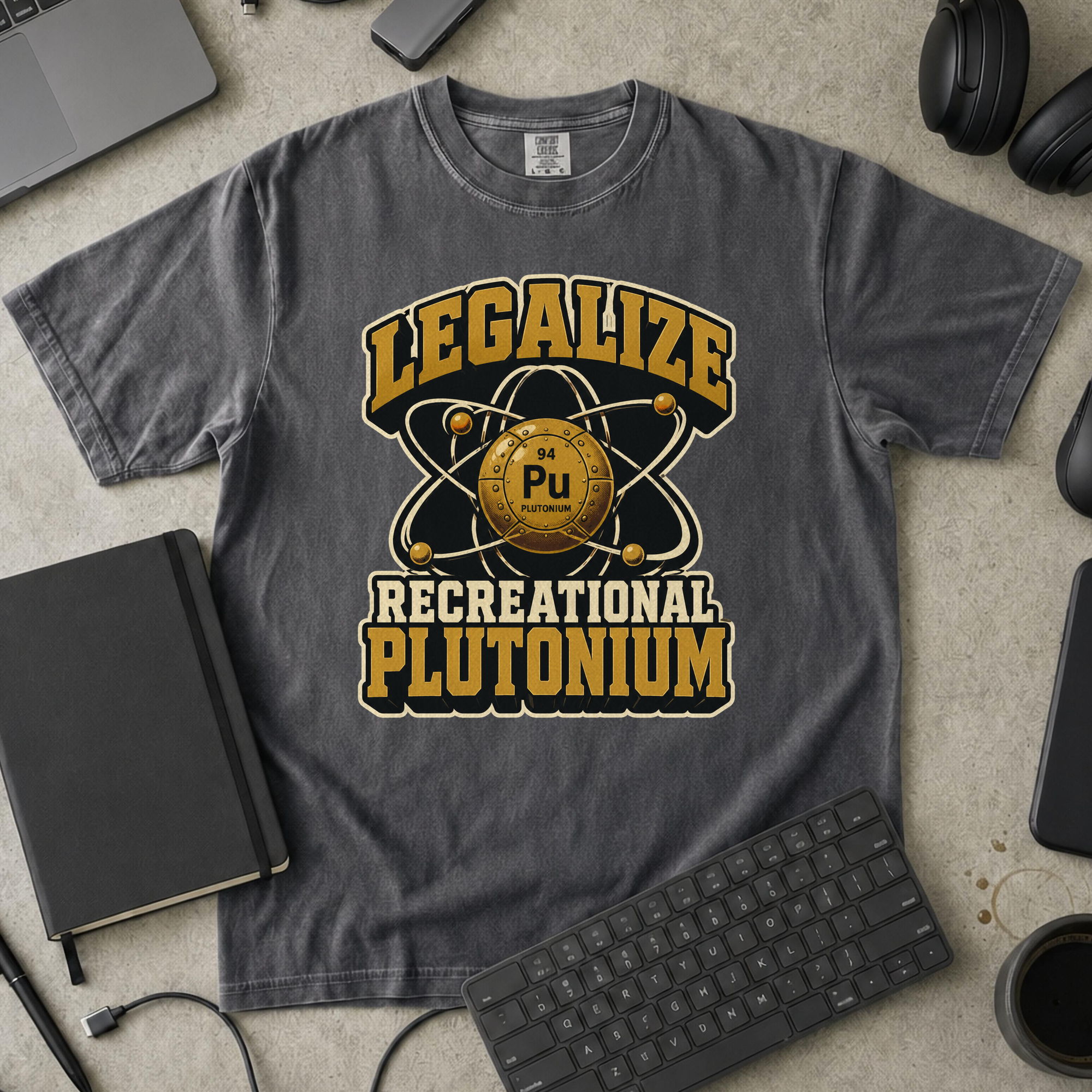Nerd Collection Artwork T043 Premium Shirt - Pepper mockup