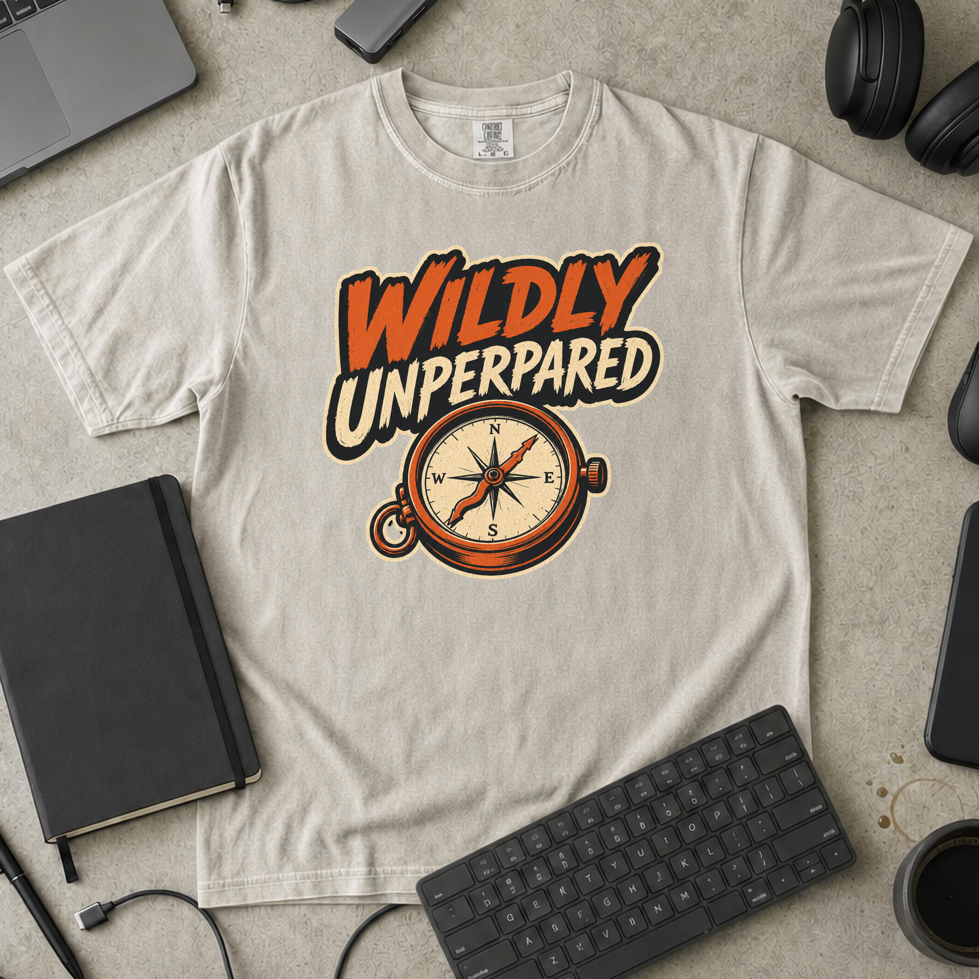 Nerd Collection Artwork T044 Premium Shirt - Ivory mockup