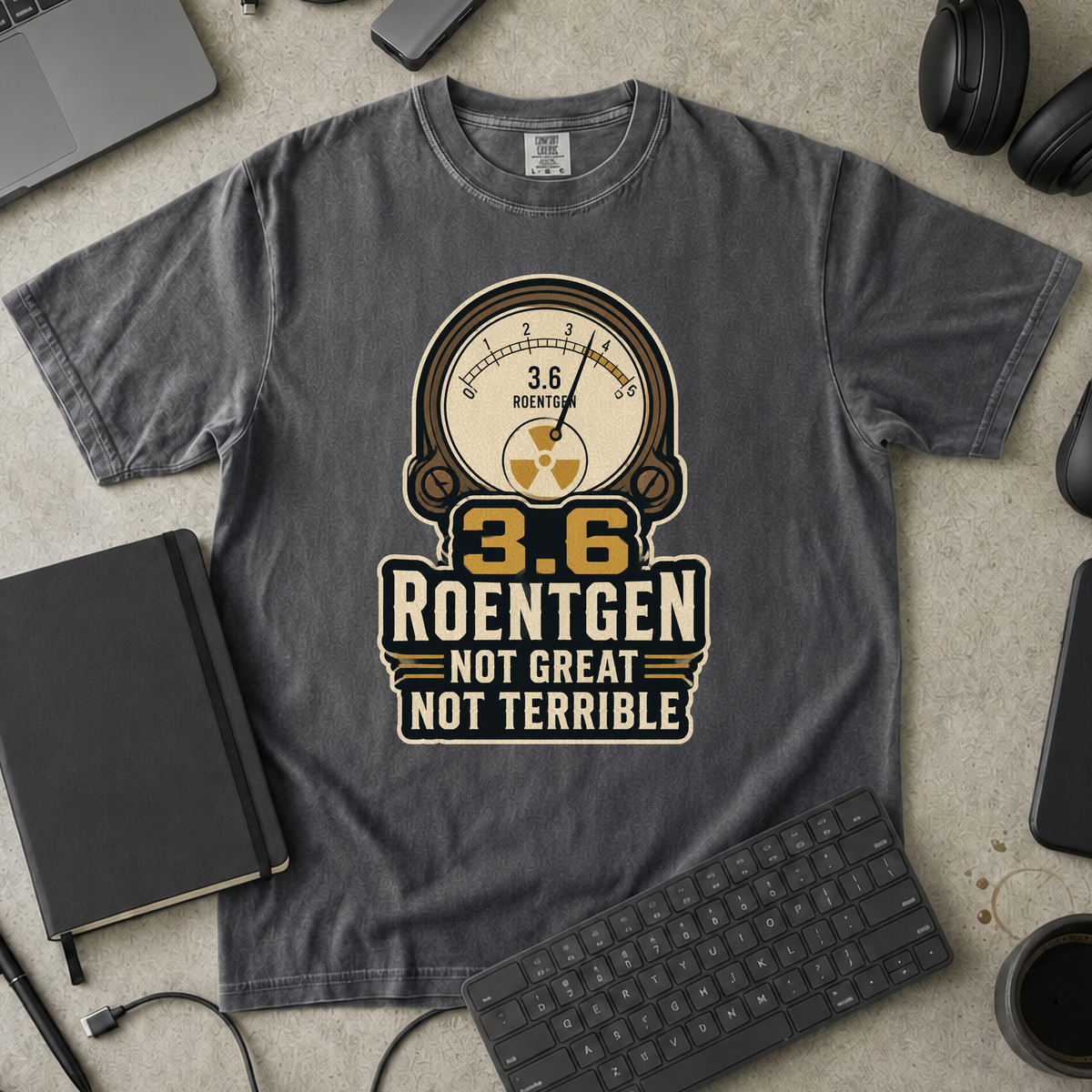 Nerd Collection Artwork T045 Premium Shirt - Pepper mockup