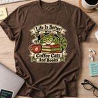 Nerd Collection Artwork T047 Shirt - Dark Chocolate mockup
