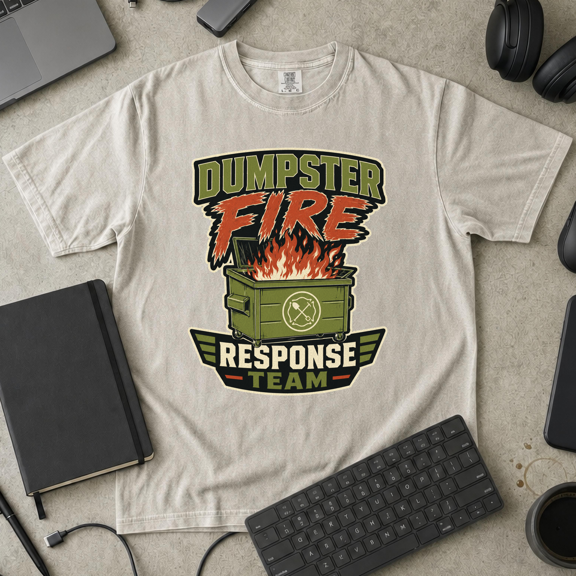 Nerd Collection Artwork T049 Premium Shirt - Ivory mockup