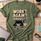 Nerd Collection Artwork T051 Shirt - Military Green mockup