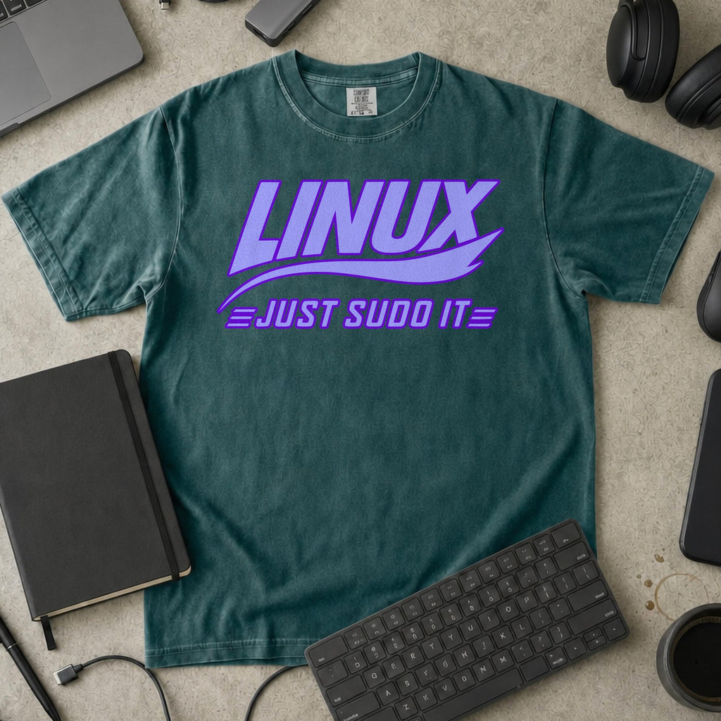 Nerd Collection Artwork T052 Premium Shirt - Blue Spruce mockup