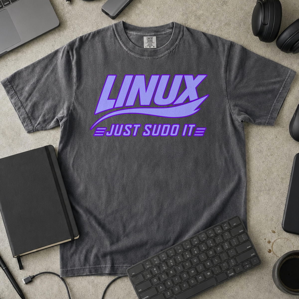 Nerd Collection Artwork T052 Premium Shirt - Pepper mockup