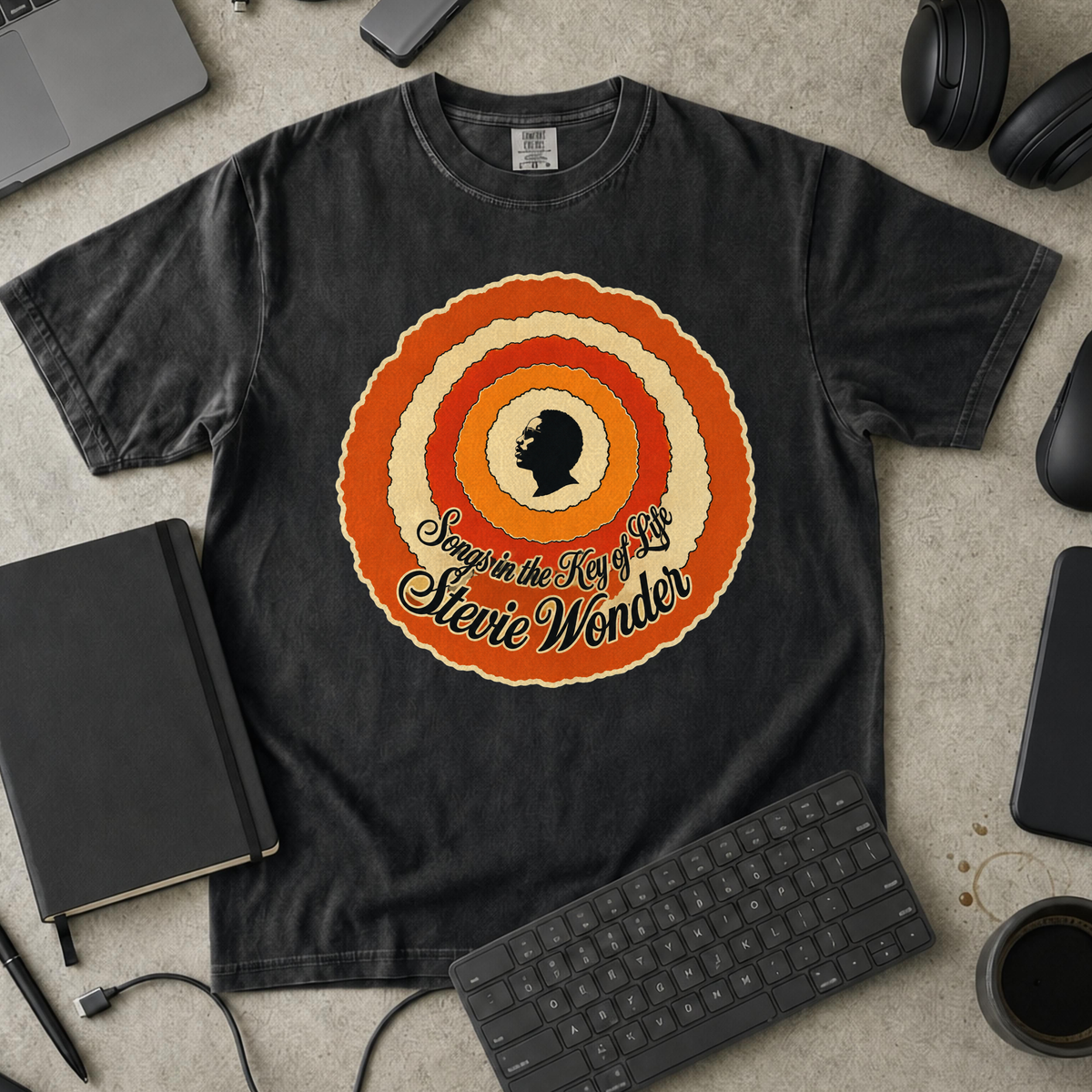 Nerd Collection Artwork T057 Premium Shirt - Black mockup
