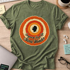 Nerd Collection Artwork T057 Shirt - Military Green mockup