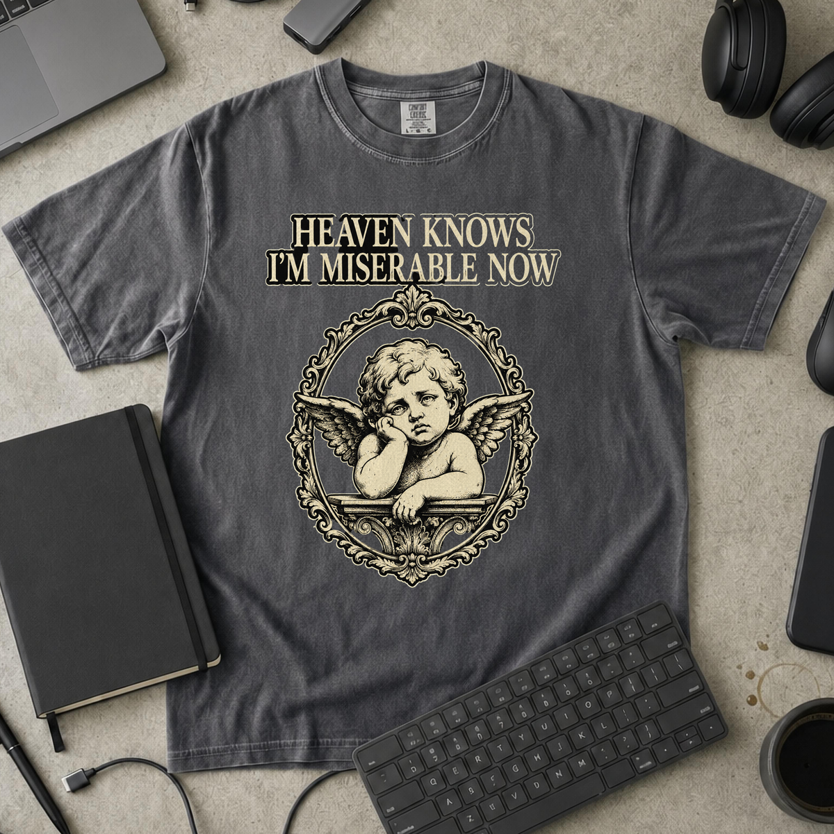 Nerd Collection Artwork T060 Premium Shirt - Pepper mockup