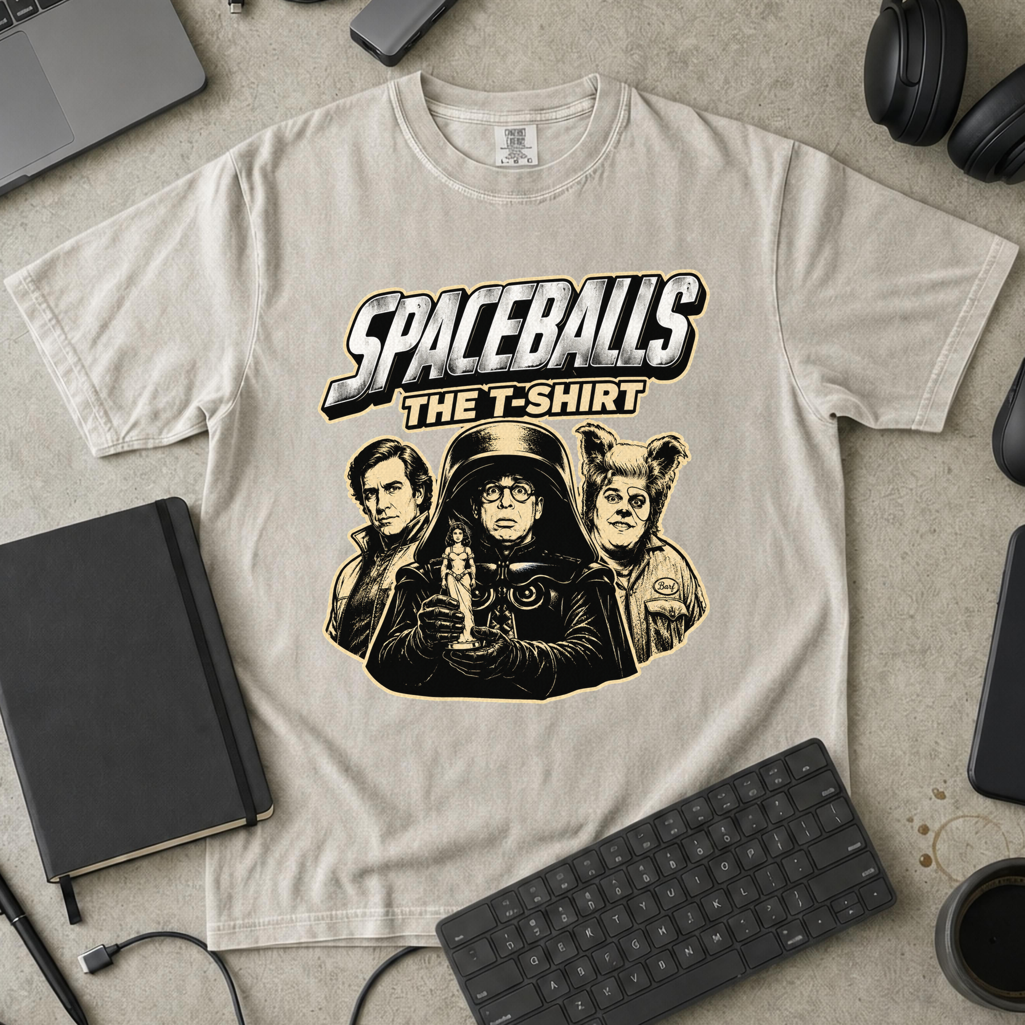 Nerd Collection Artwork T062 Premium Shirt - Ivory mockup