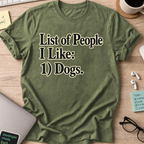 Nerd Collection Artwork T063 Shirt - Military Green mockup