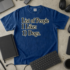 Nerd Collection Artwork T063 Premium Shirt - True Navy mockup