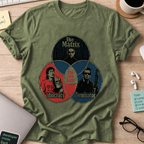 Nerd Collection Artwork T064 Shirt - Military Green mockup