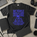 Nerd Collection Artwork T066 Premium Shirt - Black mockup