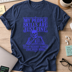 Nerd Collection Artwork T066 Shirt - Navy mockup