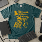 Nerd Collection Artwork T067 Premium Shirt - Blue Spruce mockup