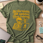 Nerd Collection Artwork T067 Shirt - Military Green mockup