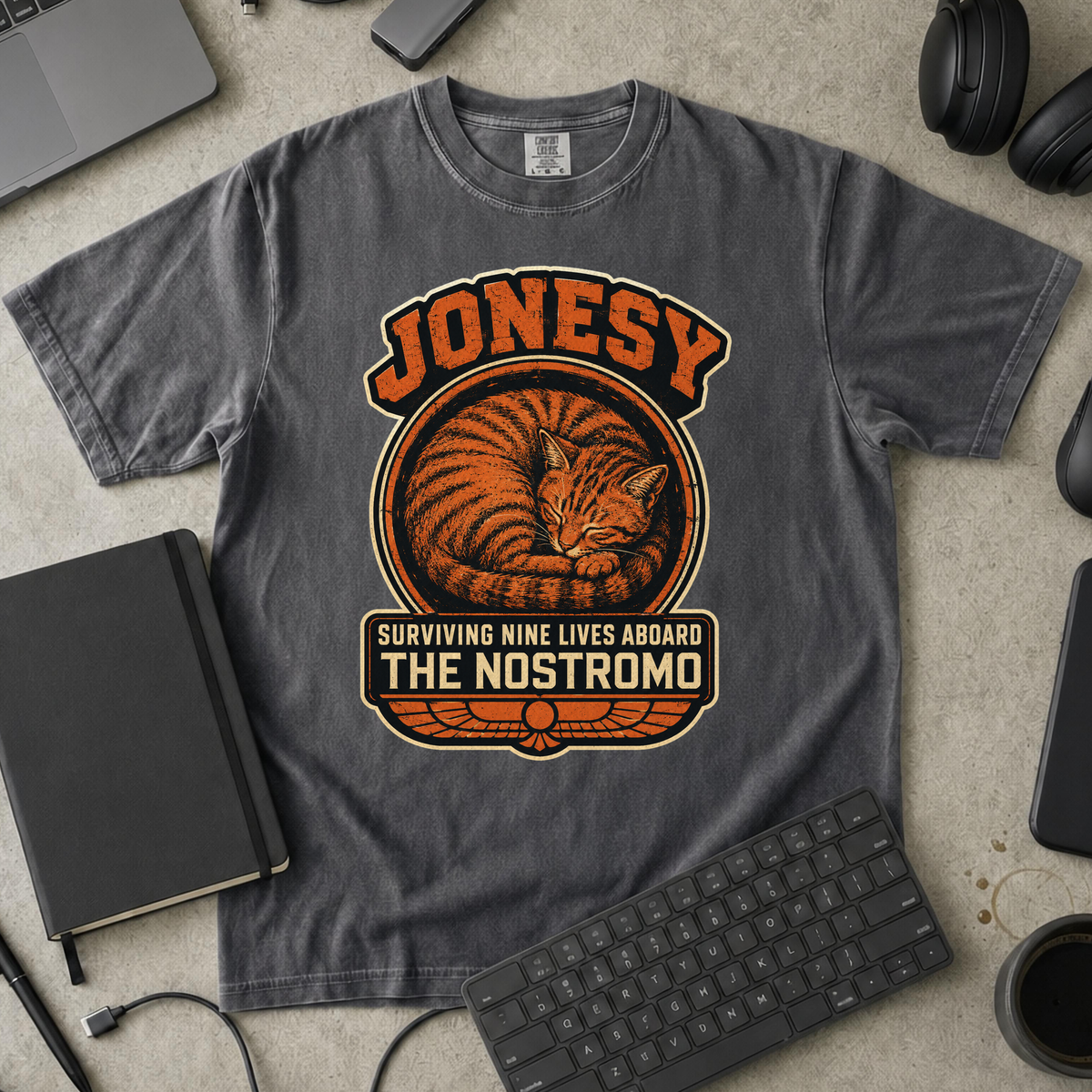Nerd Collection Artwork T068 Premium Shirt - Pepper mockup