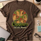 Nerd Collection Artwork T007 Shirt - Dark Chocolate mockup
