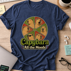 Nerd Collection Artwork T007 Shirt - Navy mockup