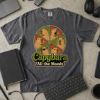 Capybara All the Moods Premium Shirt - Pepper mockup