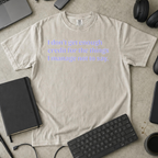 Not Enough Credit Premium Shirt - Ivory mockup