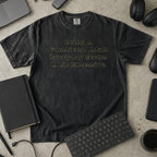 Functional Adult Premium Shirt - Black mockup