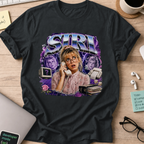 SIRI Nerd Shirt - Black mockup