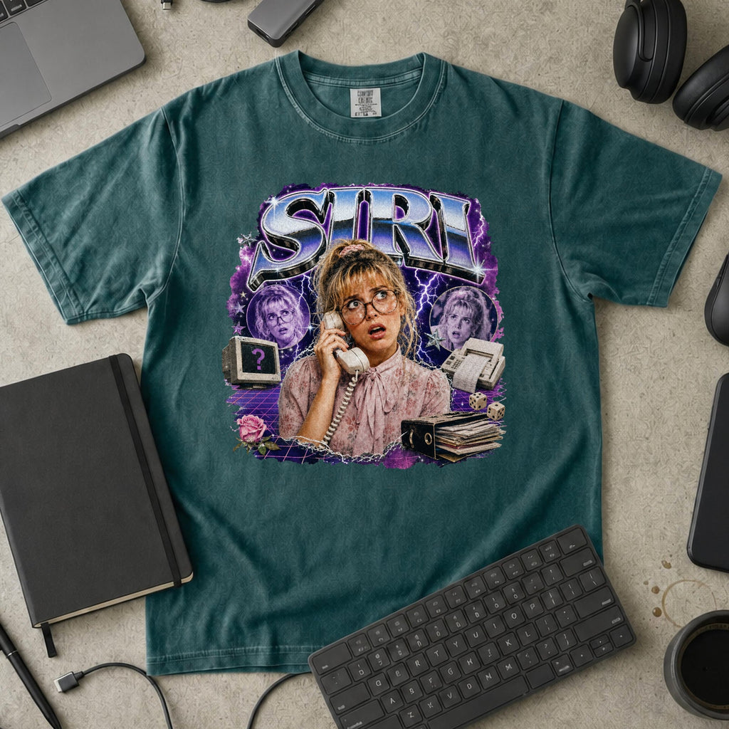 SIRI Premium Shirt - Blue Spruce mockup
