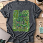 Ancient Texts Nerd Shirt - Dark Heather mockup