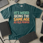 Nerd Collection Artwork T088 Premium Shirt - Blue Spruce mockup